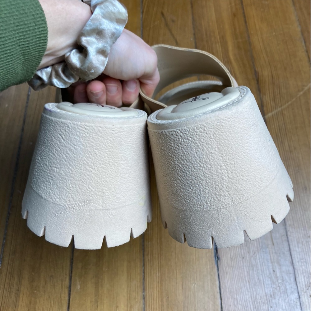 Free People Winona Wedge Sandals 39 - Picture 2 of 6